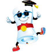 Mr. Diploma - Thumbs Up! Supershape Balloon